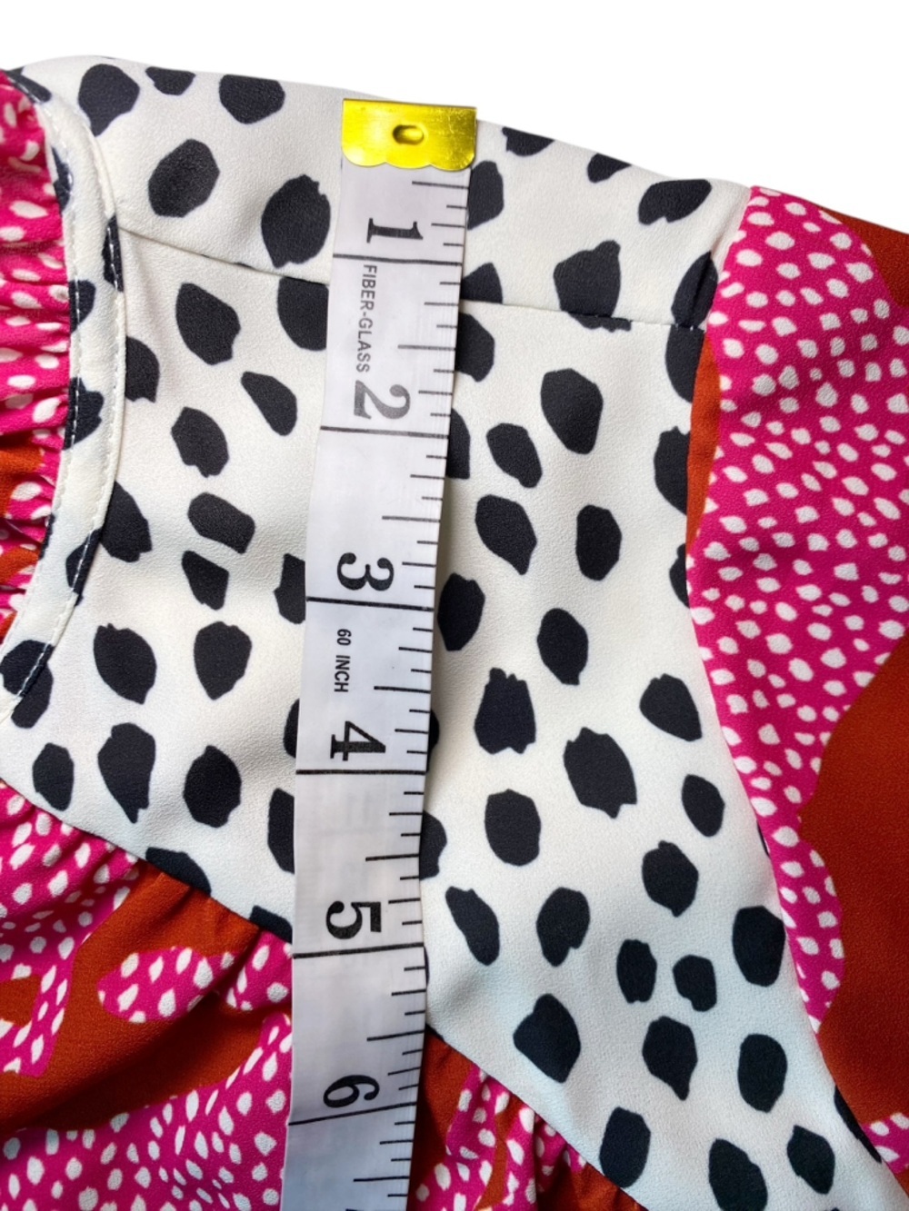 CROSBY by Mollie Burch Talulah Maxi Long Sleeve Dress in "Jumping Jags" NWT - Picture 15 of 16